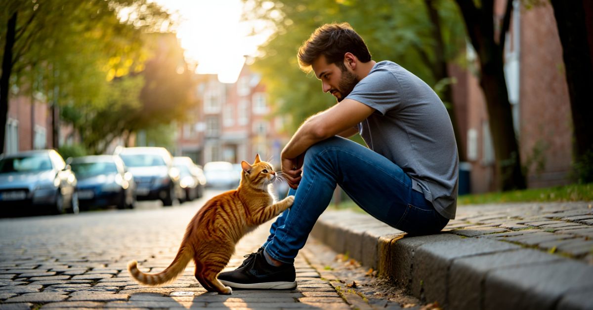 Quando un gatto randagio ti sceglie