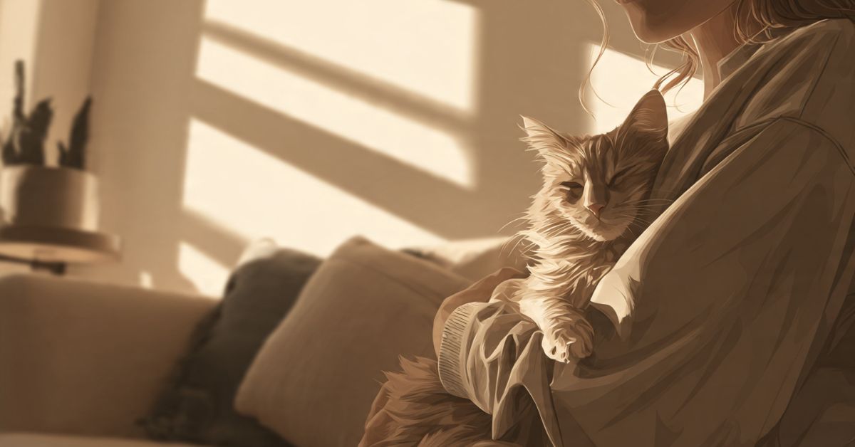 Come prendere in braccio un gatto