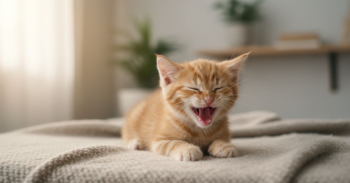 Quando cambiano i denti i gatti