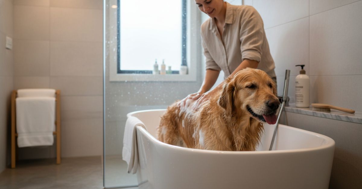 Quante volte lavare il cane